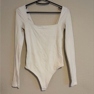 Babaton Classic White Contour Bodysuit